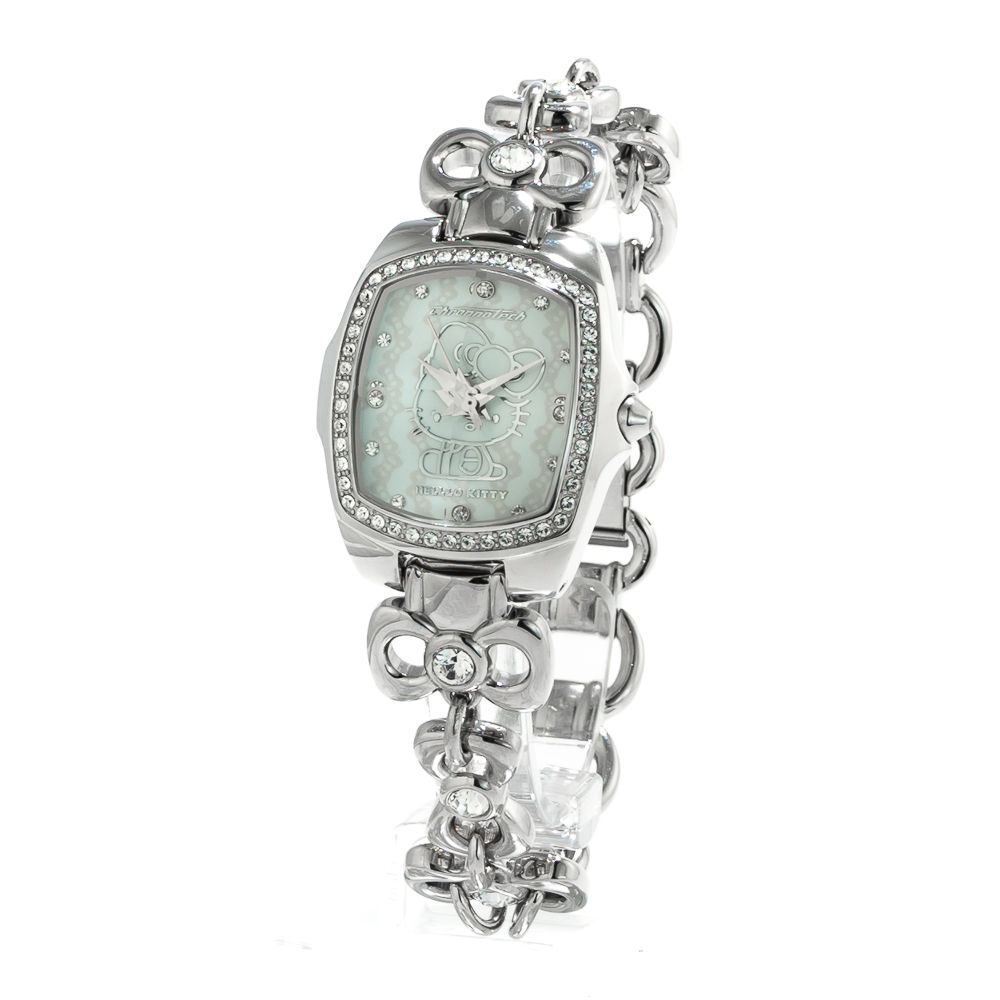 Chronotech Silver Stainless Steel Dress Watch